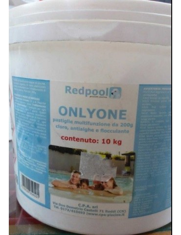 CLORO MULTIAZIONE PASTIGLIE ONLYONE 10 KG