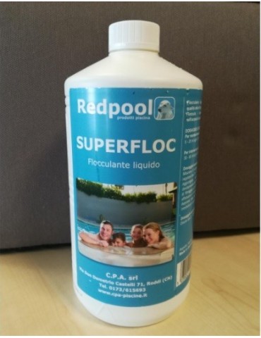 FLOCCULANTE LIQUIDO - SUPERFLOC REDPOOL 1 Lt