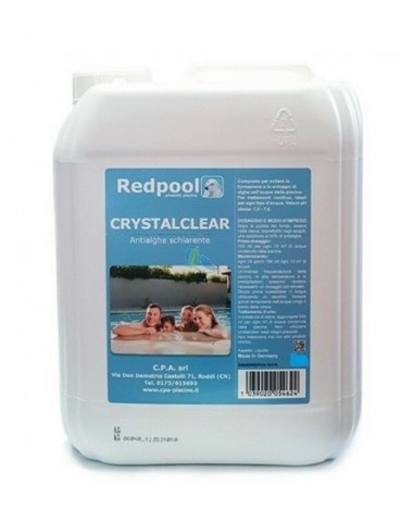 Antialga Normale Crystalclear Redpool da 5 lt