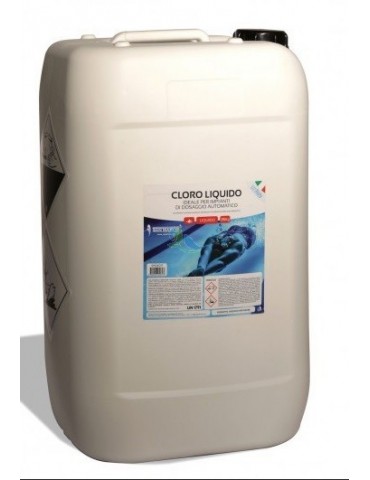 Cloro lento Liquido tanica da 25 Lt